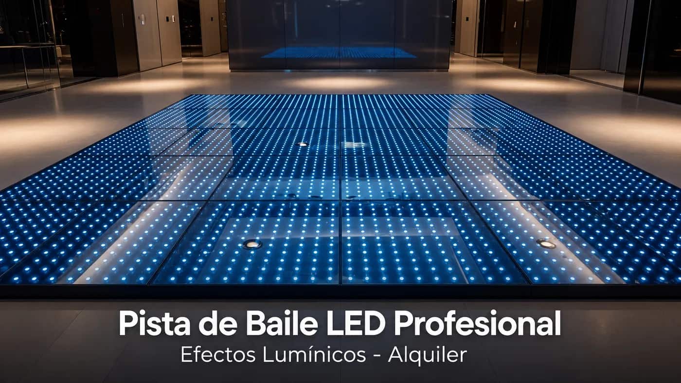 Pista de Baile LED (Piso LED) — NeoSound Duitama