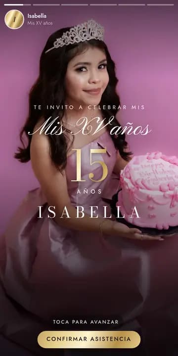 Invitación digital de ejemplo NeoSound