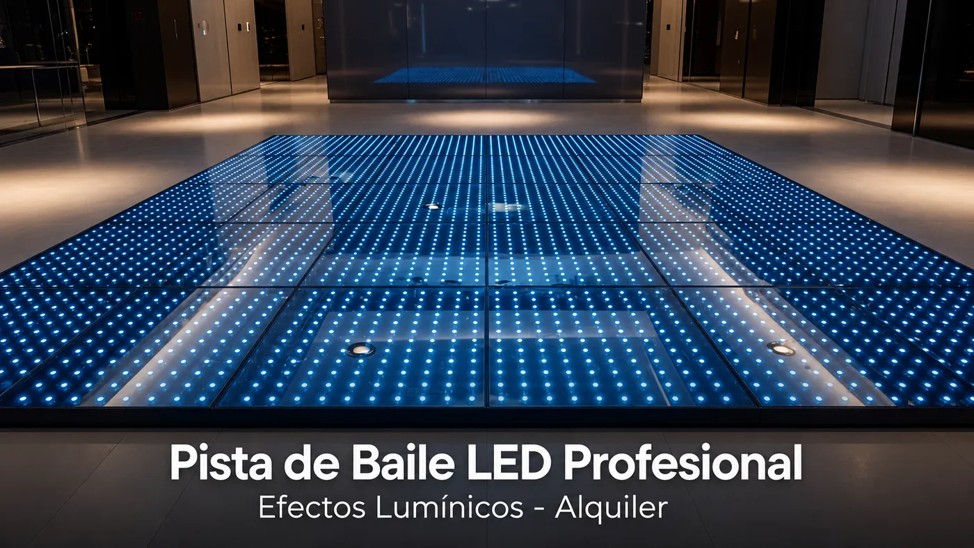 Pista de Baile LED (Piso LED) — NeoSound Duitama
